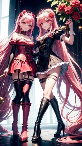 セレブ姉妹の生誕祭「この美しいバラを受け取りなさい愚民ども！」