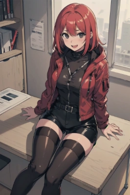 職場に遊びに来た彼女
