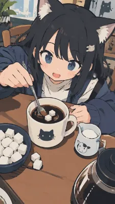 甘いコーヒー