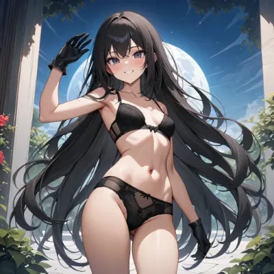黒髪の女の子29
