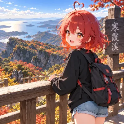 「たまにはこういう一人旅も、のんびりできて良いよね♪」