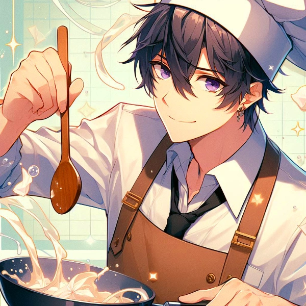 料理をしてる、黒髪短髪男性！！その5(17枚)