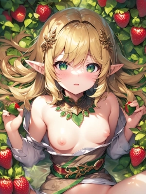 苺畑と金髪エルフちゃん2