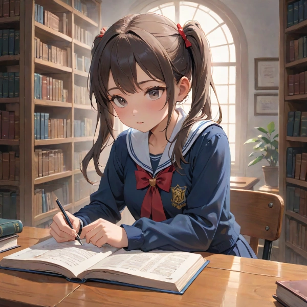 『キュートな頭脳戦！美少女学習記』