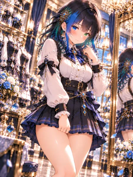 短すぎるだろ！？でも、お揃いなら……♡ ～ミニスカートに隠せなかった、玄葉の本音～
