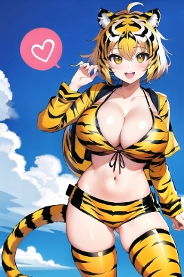 虎人族の女の子
