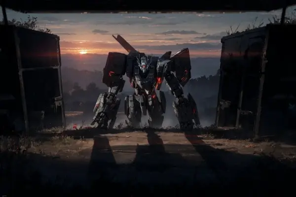 電尽、暁に斃れる。