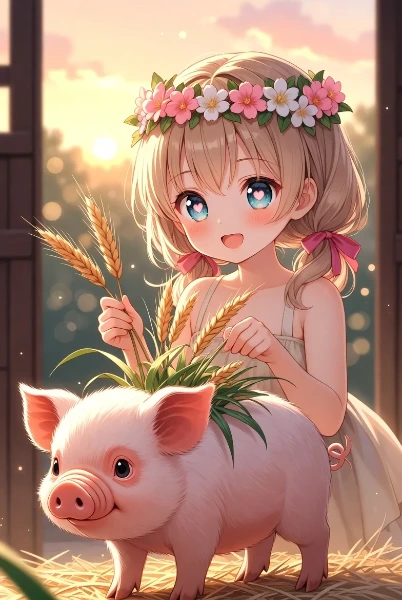 ミニ小麦豚さん