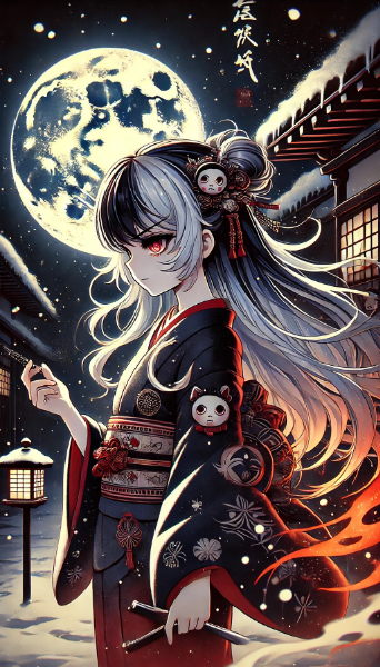 決意を秘めた少女