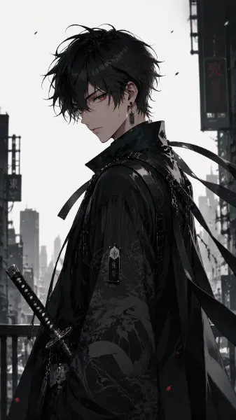 黒髪