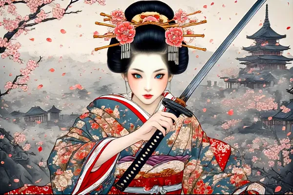 桜舞う霧の守護剣士