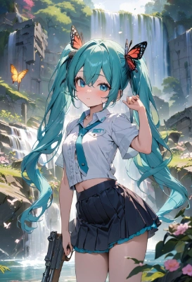 アイドルと銃