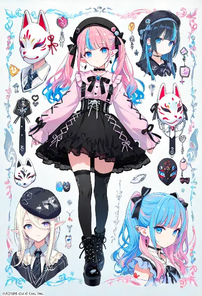 狐面の少女と幻の夜祭り