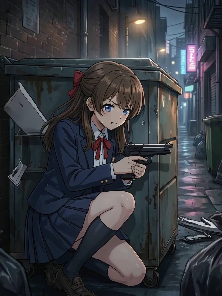 銃撃戦（音声有り）