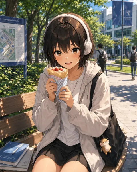 うちのこエレン、昼休みとささやかな幸せ