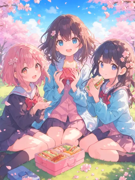 お花見ピクニック