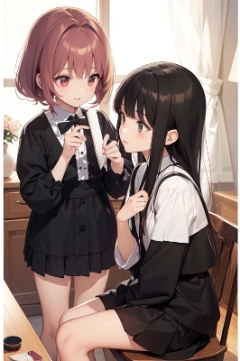 メイクの打ち合わせ