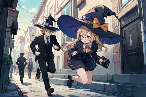 魔女の新聞記者――走り出す瞬間