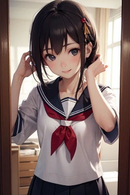 登校前