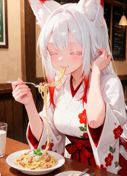 口の中が好物で一杯になる瞬間！