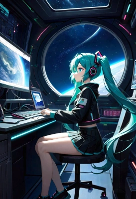 宇宙からこんにちは