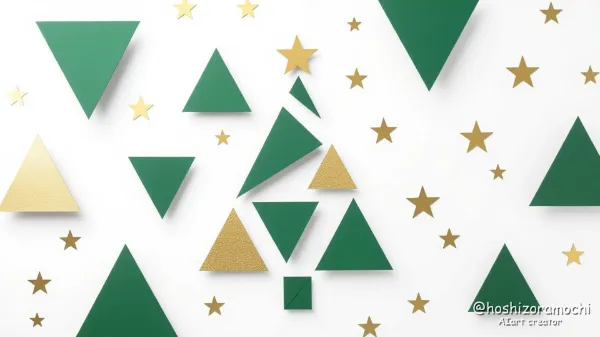 幾何学的モダンクリスマス 📐