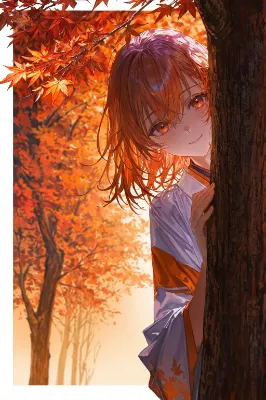 秋色のかくれんぼ