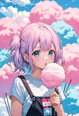 お題「わたあめ」