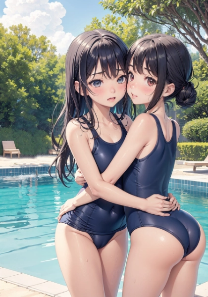 スク水と百合