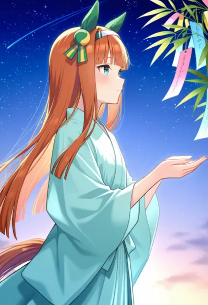 ウマ娘　サイレンススズカ　七夕