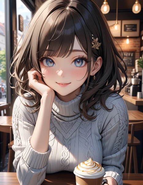 at the Cafe