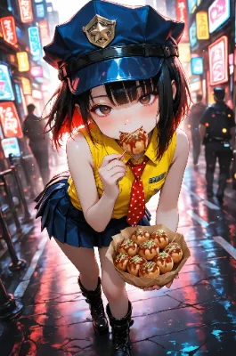 サイバーパンク夜市①