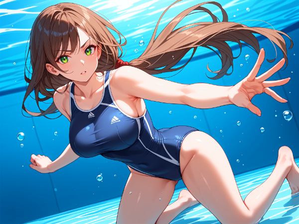 「水の中を泳ぐ」🏊‍♀️