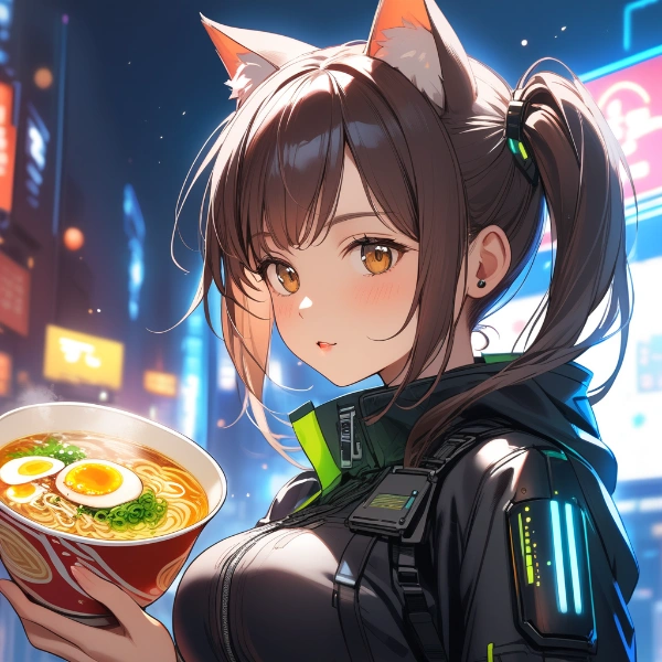 ラーメン☆少女 サイバーパンクVer