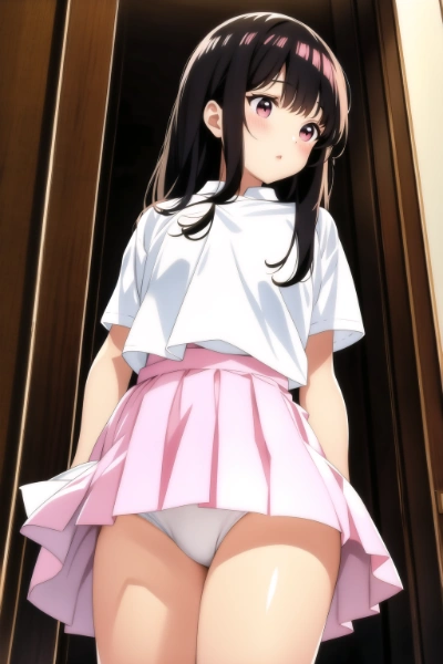 お兄ちゃんそこで何してるの？
