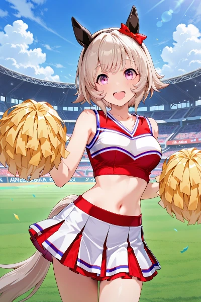 チアリーダーウマ娘　その１