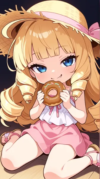 いわゆる金髪幼女ですわ！