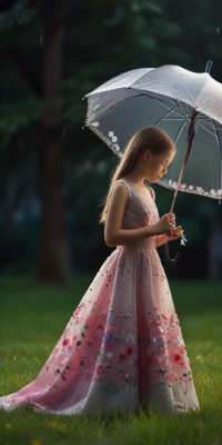 淡い雨