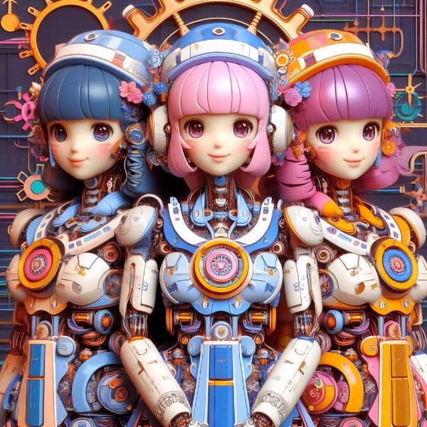 ロボット三姉妹