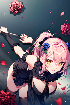 ピンクヘアー