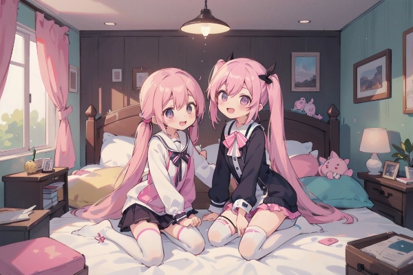 ピンク少女