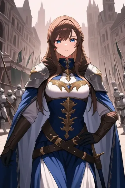 青き女騎士