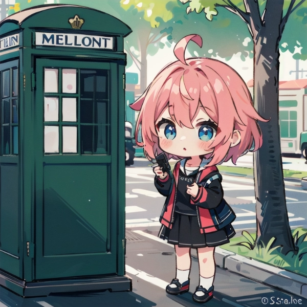 公衆電話？スマホあるやん？