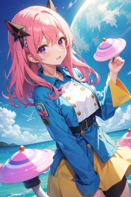 美少女　UFO
