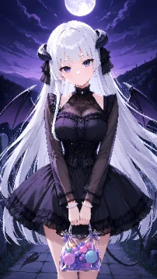 小悪魔のおすまし顔