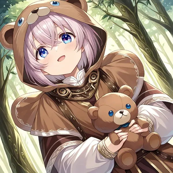 碧眼のテディベア