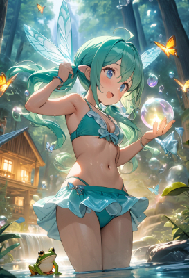 新築は清流の近く