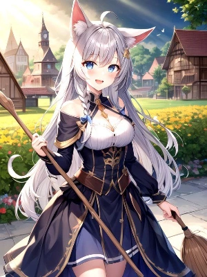 初投稿でAIイラスト大量投下