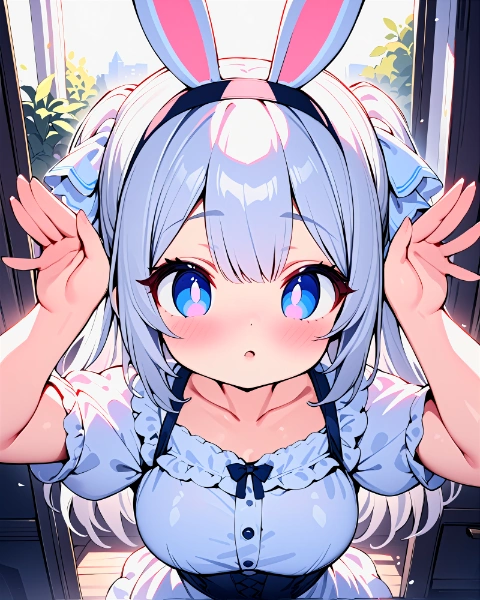 「うさ耳カチューシャ」🐰