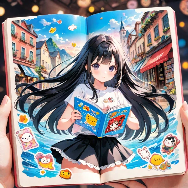 絵本の街で紡ぐ夢の物語